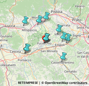 Mappa Piazza Lavagnini, 50054 Fucecchio FI, Italia (11.5625)