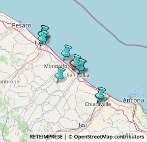 Mappa Via Guidi, 60019 Senigallia AN, Italia (11.88182)