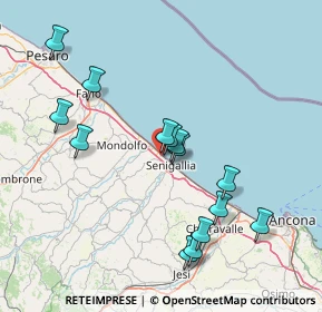 Mappa Via Guidi, 60019 Senigallia AN, Italia (15.45429)