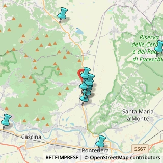 Mappa Via Sarzanese Valdera, 56032 Buti PI, Italia (3.98727)