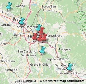 Mappa Autostrada A1 Napoli-Milano, 50012 Bagno A Ripoli FI, Italia (20.20636)