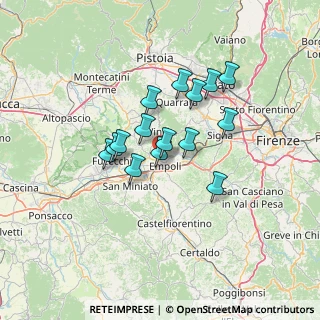 Mappa Via Guglielmo Marconi, 50059 Vinci FI, Italia (10.53867)