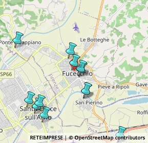 Mappa Via Ludovico Ariosto, 50054 Fucecchio FI, Italia (2.1075)