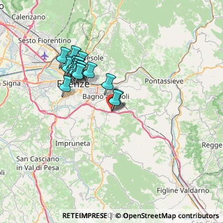 Mappa A1 km 305.600, 50012 Antella FI, Italia (7.0495)