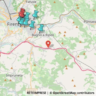 Mappa A1 km 305.600, 50012 Antella FI, Italia (6.29667)