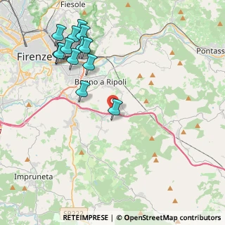 Mappa A1 km 305.600, 50012 Antella FI, Italia (4.87846)
