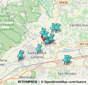 Mappa Via G.Pascoli, 50054 Fucecchio FI, Italia (2.8275)