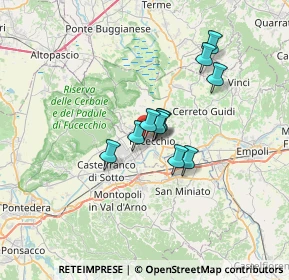 Mappa Via G.Pascoli, 50054 Fucecchio FI, Italia (4.67091)