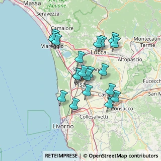 Mappa Via Armando Diaz, 56123 Pisa PI, Italia (12.054)