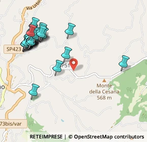 Mappa SP delle Cesane, 61029 Urbino PU, Italia (1.28966)