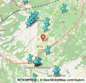 Mappa Via Maremmana, 50055 Lastra a Signa FI, Italia (2.4065)