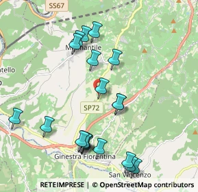 Mappa Via Maremmana, 50055 Lastra a Signa FI, Italia (2.213)