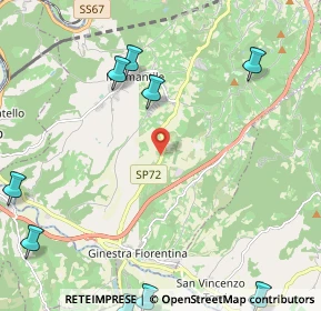 Mappa Via Maremmana, 50055 Lastra a Signa FI, Italia (3.74357)