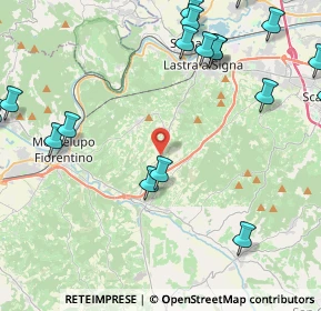 Mappa Via Maremmana, 50055 Lastra a Signa FI, Italia (6.191)