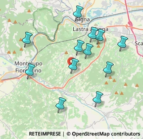 Mappa Via Maremmana, 50055 Lastra a Signa FI, Italia (3.96583)