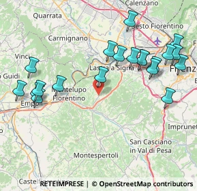 Mappa Via Maremmana, 50055 Lastra a Signa FI, Italia (9.44)