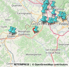 Mappa Via Maremmana, 50055 Lastra a Signa FI, Italia (10.1265)