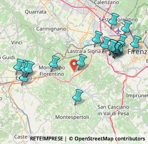 Mappa Via Maremmana, 50055 Lastra a Signa FI, Italia (9.342)
