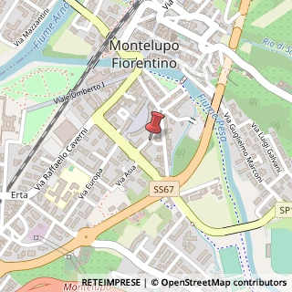 Mappa Via della Pace, 16, 50056 Montelupo Fiorentino, Firenze (Toscana)
