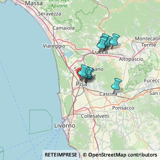 Mappa Via Piavola a Buti, 56123 Pisa PI, Italia (9.84727)