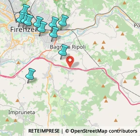 Mappa Via Romanelli, 50012 Antella FI, Italia (5.31545)