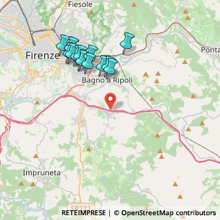 Mappa Via Romanelli, 50012 Antella FI, Italia (4.2)