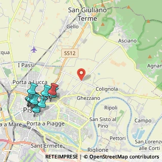 Mappa Via Giacomo Puccini, 56017 Pisa PI, Italia (2.86)