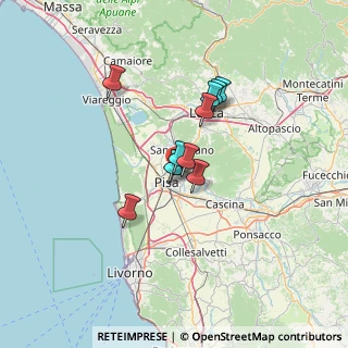 Mappa Località la Fontina Ghezzano, 56017 San Giuliano Terme PI, Italia (9.19818)