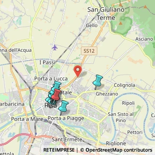Mappa Località la Fontina Ghezzano, 56017 San Giuliano Terme PI, Italia (2.03545)