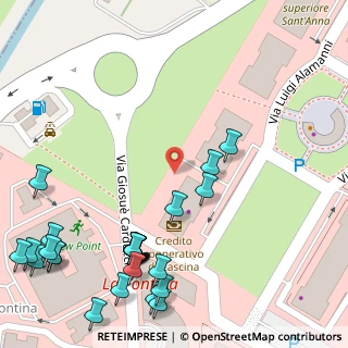 Mappa Via L. Alamanni, 56017 San Giuliano Terme PI, Italia (0.08571)