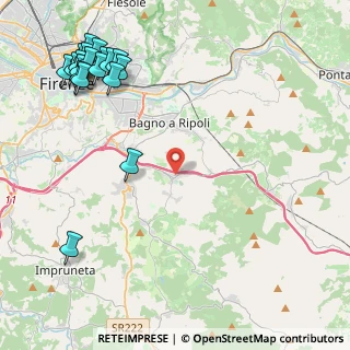Mappa Via Gino Ferrari, 50012 Antella FI, Italia (6.2635)