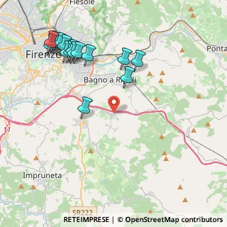 Mappa Via Gino Ferrari, 50012 Antella FI, Italia (4.97933)