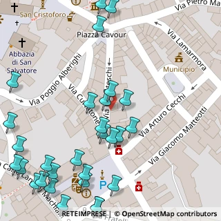 Mappa Via Giovanni Nelli, 50054 Fucecchio FI, Italia (0.06897)