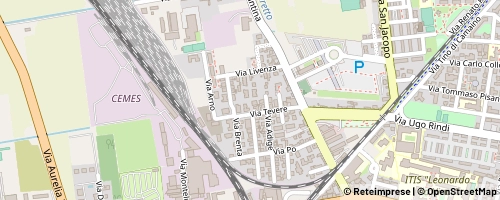 Mappa Pisa