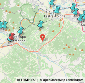 Mappa Via Maremmana, 50055 Lastra a Signa FI, Italia (7.3205)