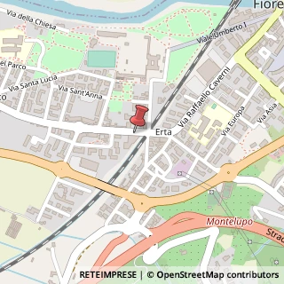 Mappa Via Fratelli Cervi, 7, 50056 Montelupo Fiorentino, Firenze (Toscana)