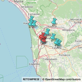 Mappa Via Montelungo, 56122 Pisa PI, Italia (9.37167)
