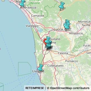Mappa Via Montelungo, 56122 Pisa PI, Italia (14.46)