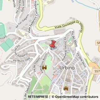 Mappa Via Raffaello, 52, 61029 Urbino, Pesaro e Urbino (Marche)