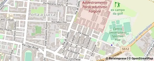 Mappa Pisa