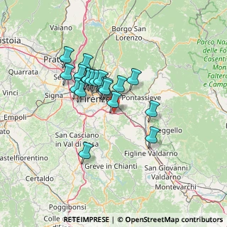 Mappa 50012 Antella FI, Italia (11.042)