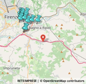 Mappa 50012 Antella FI, Italia (5.23933)