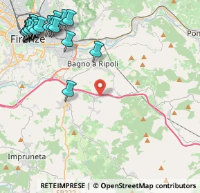 Mappa 50012 Antella FI, Italia (6.3825)