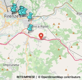 Mappa 50012 Antella FI, Italia (6.05455)