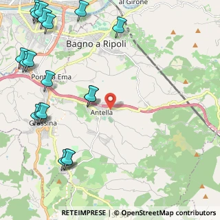 Mappa 50012 Antella FI, Italia (3.31421)