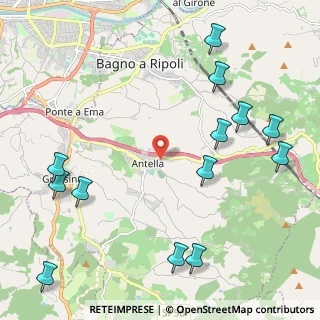Mappa 50012 Antella FI, Italia (2.86385)