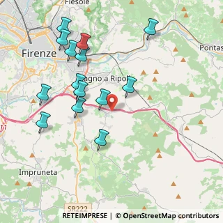 Mappa 50012 Antella FI, Italia (4.32857)