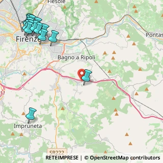 Mappa 50012 Antella FI, Italia (6.88813)