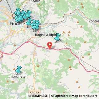 Mappa 50012 Antella FI, Italia (6.20176)