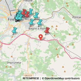 Mappa 50012 Antella FI, Italia (5.8185)